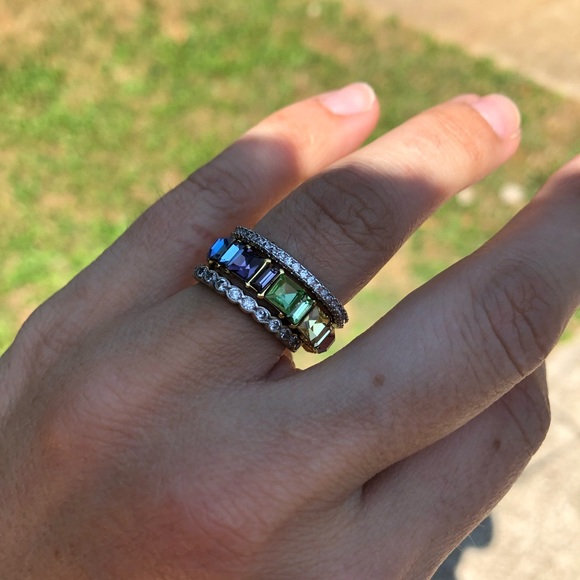 Multi-Colored Stacking Ring - Picture 5 of 8